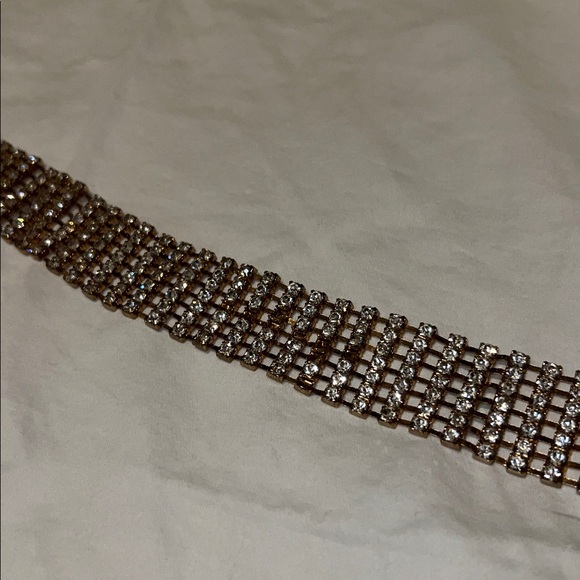 Gold Chain Rhinestone Belt - Picture 5 of 5